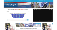 Desktop Screenshot of embassybangkok.com